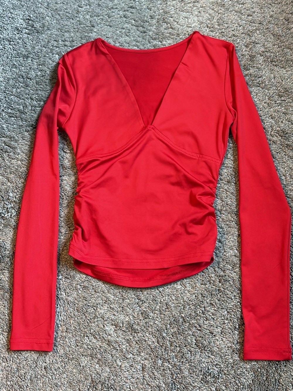 Women’s SHEIN red long sleeve top-size XS